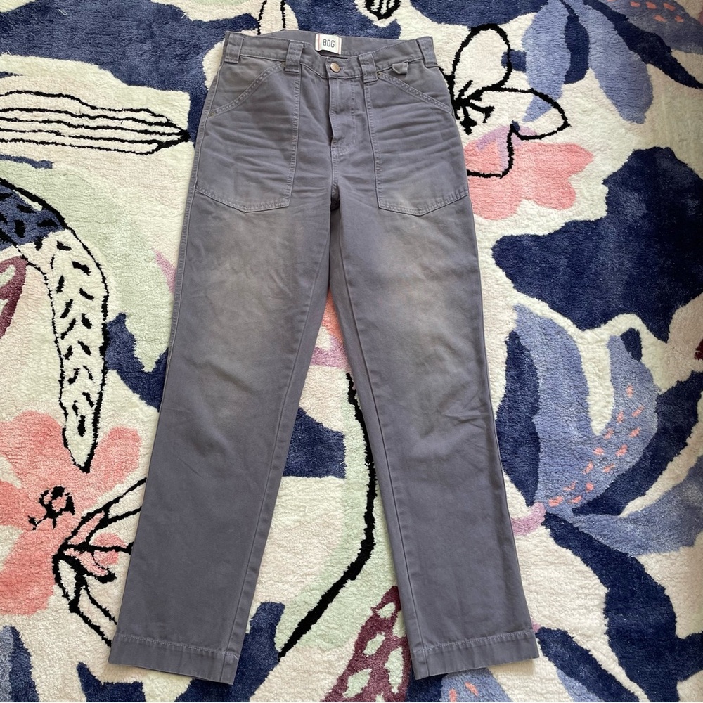Urban Outfitters BDG dusty purple 100% cotton duck cloth canvas pants size 28